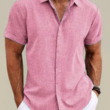 Short Sleeve Button-Up Shirt