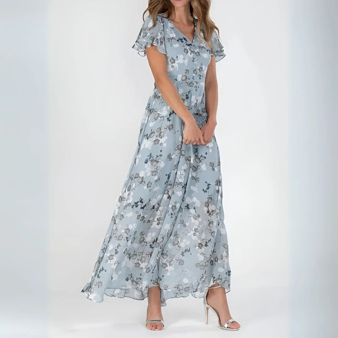 V-Neck Maxi Dress