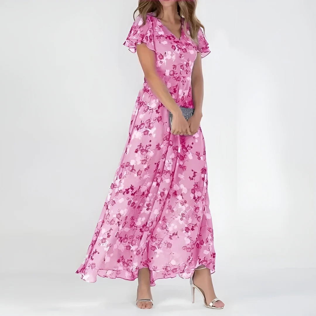 V-Neck Maxi Dress