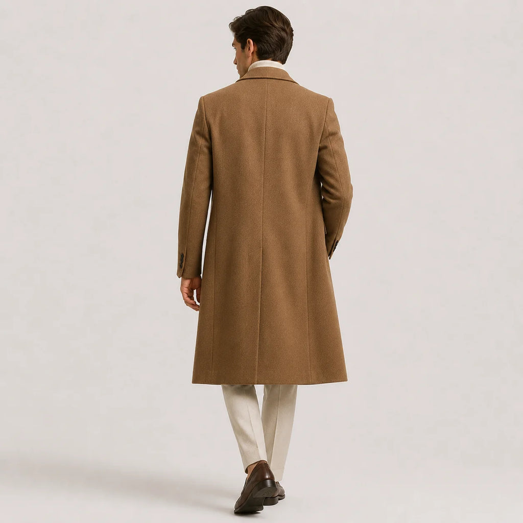 Men's Double-Breasted Coat