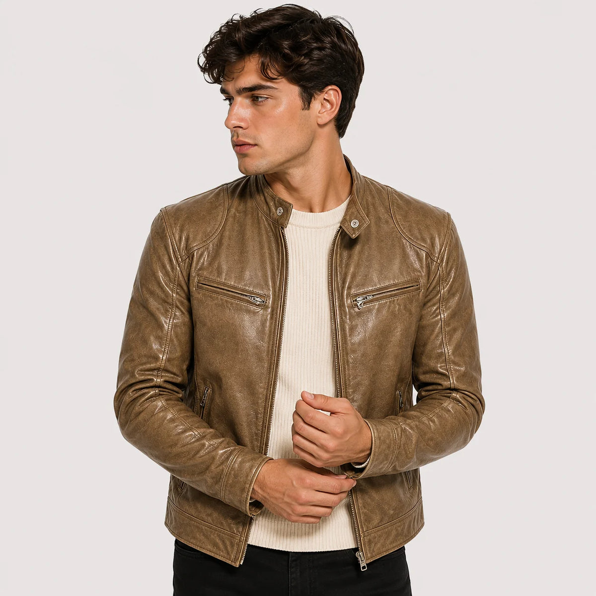 Men's Stand Collar Jacket