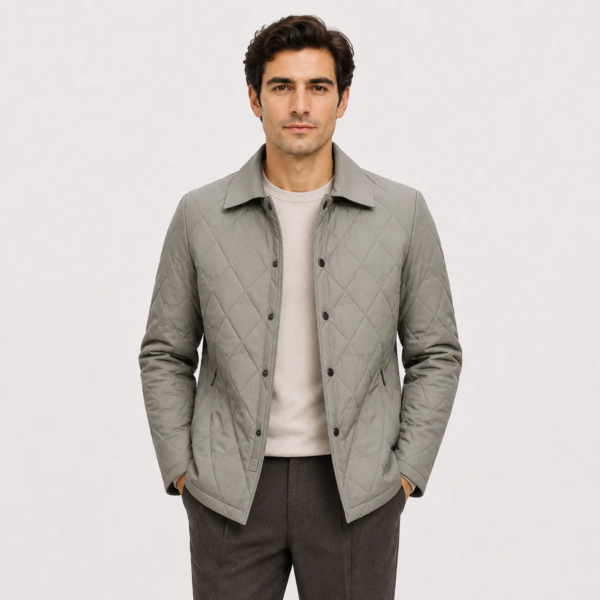 Men's Snap-Front Jacket