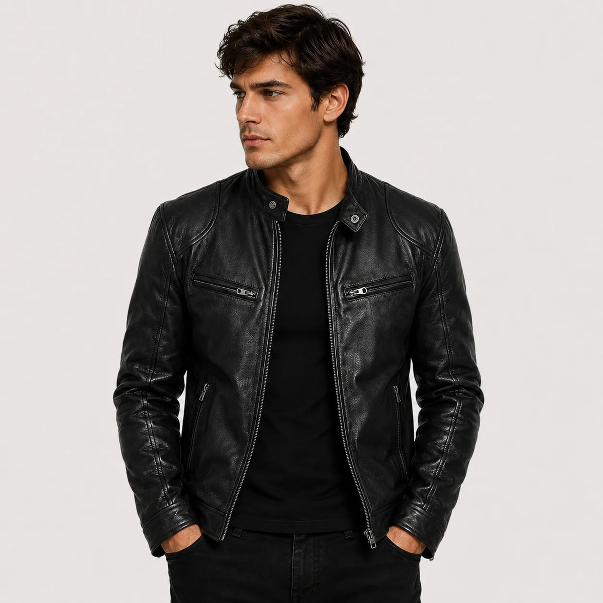 Men's Stand Collar Jacket