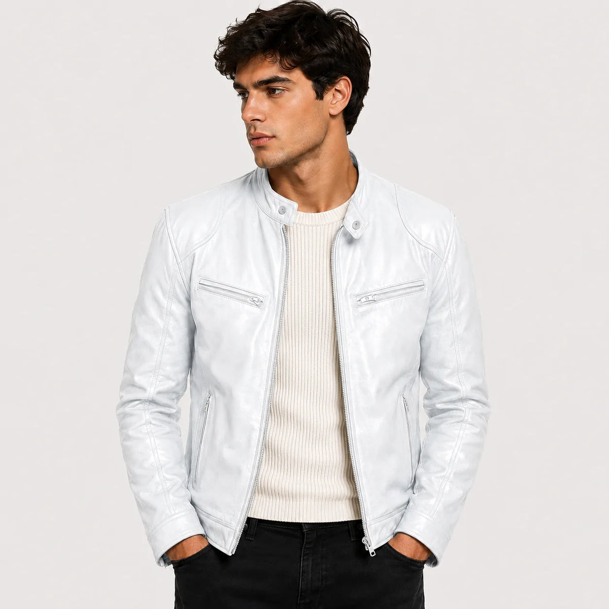 Men's Stand Collar Jacket