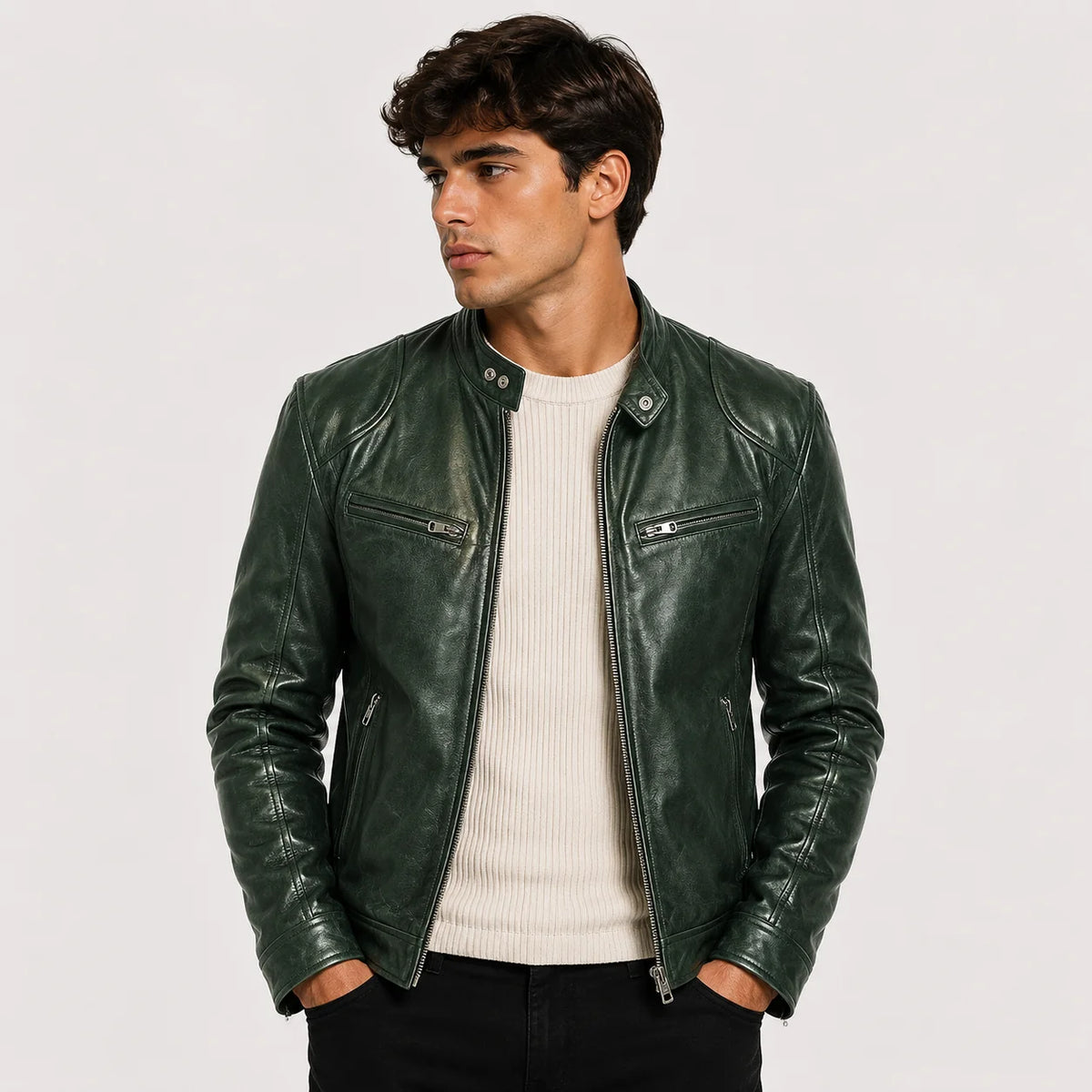Men's Stand Collar Jacket