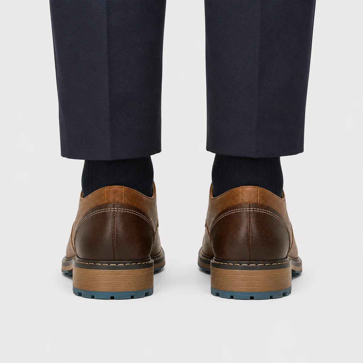 Men's Cap Toe Derby Shoes