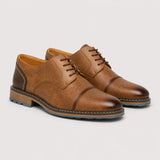 Men's Cap Toe Derby Shoes