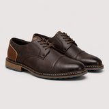 Men's Cap Toe Derby Shoes