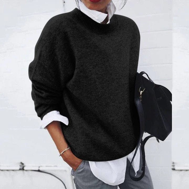 Loose Fit Knit Pullover