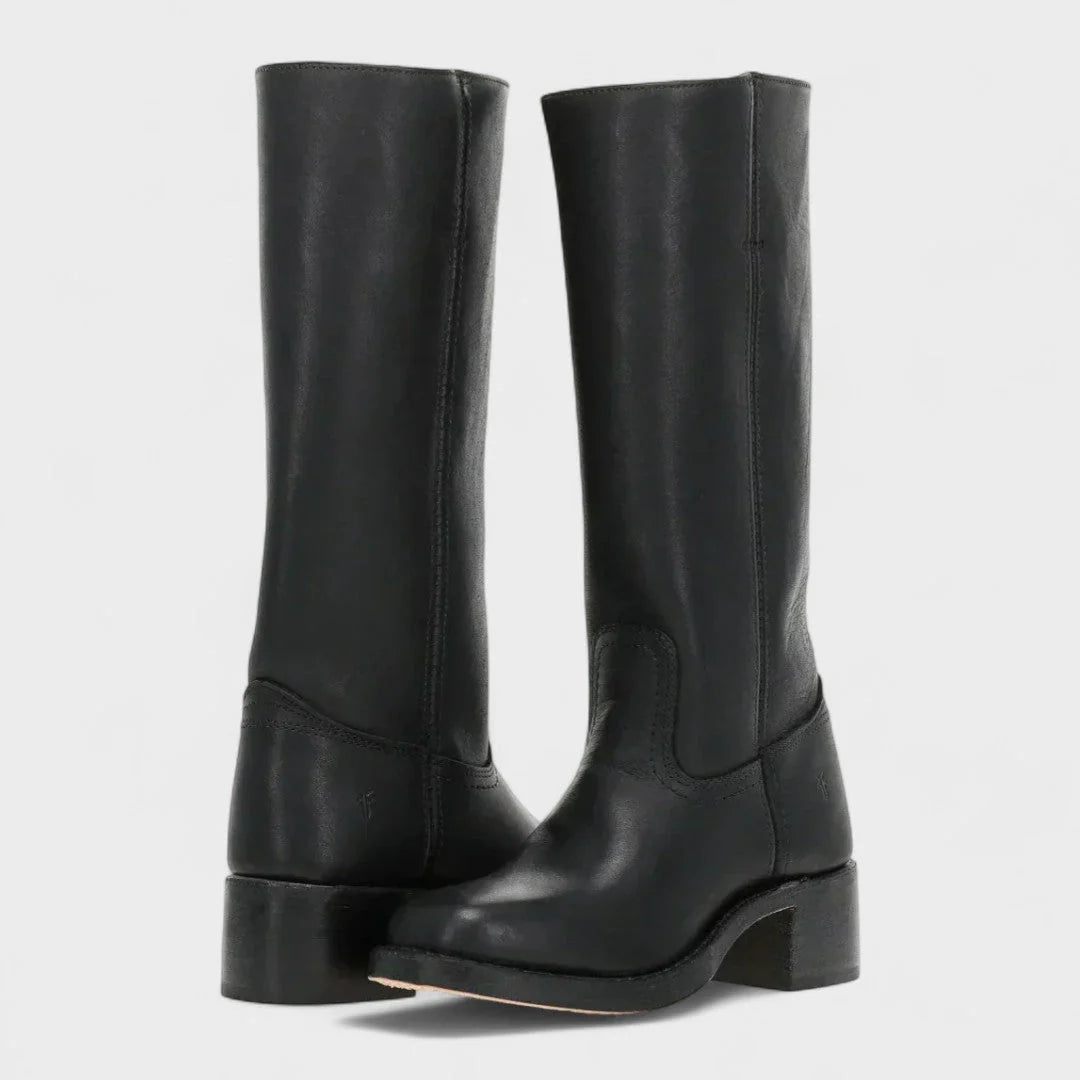 Tall Leather Boots