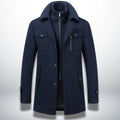 Slim Fit Layered Winter Coat