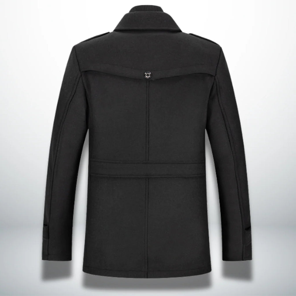 Slim Fit Layered Winter Coat