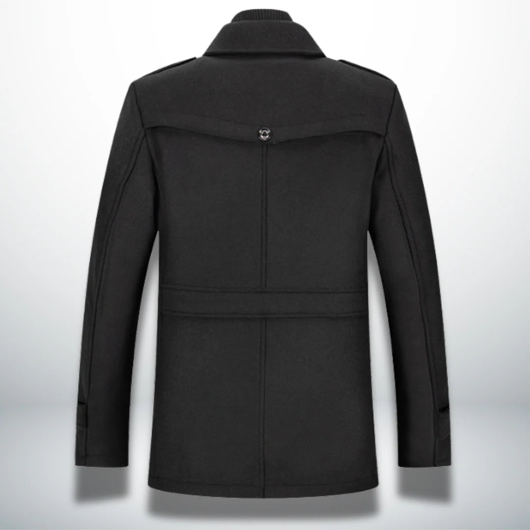 Slim Fit Layered Winter Coat