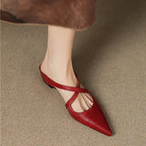 Women's Strappy Pointed Flats