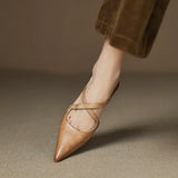 Women's Strappy Pointed Flats