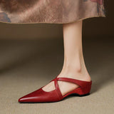 Women's Strappy Pointed Flats