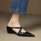 Women's Strappy Pointed Flats