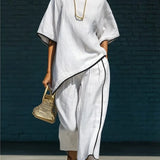 Anila Cropped Pant Set