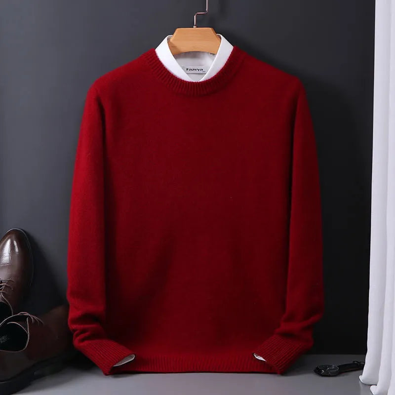 Men's Classic Fit Crew Neck Sweater