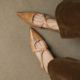 Women's Strappy Pointed Flats