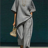 Anila Cropped Pant Set