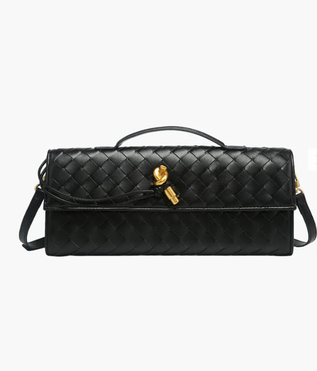 Compact Woven Handbag