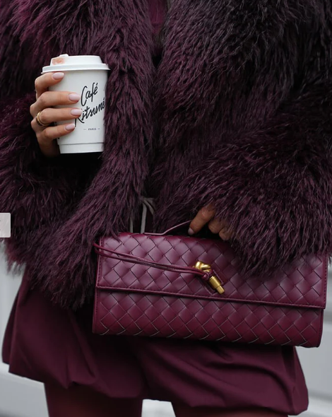 Compact Woven Handbag