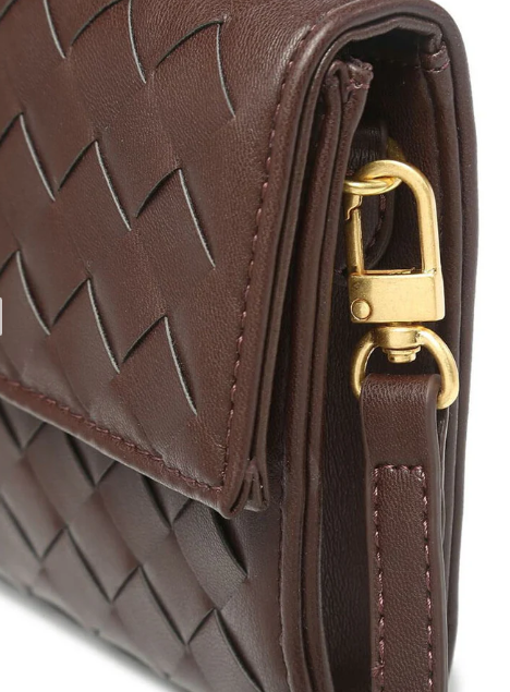 Compact Woven Handbag