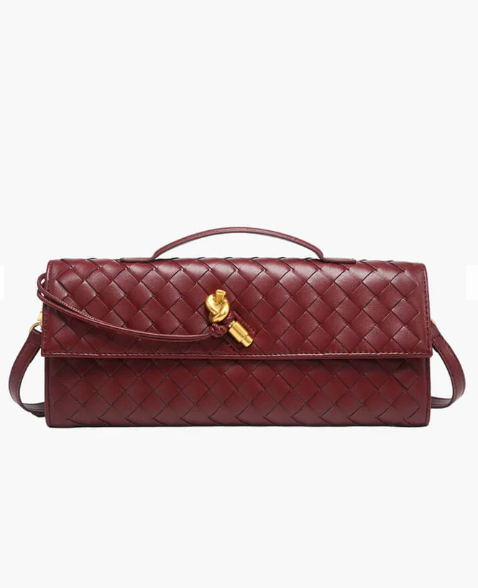 Compact Woven Handbag