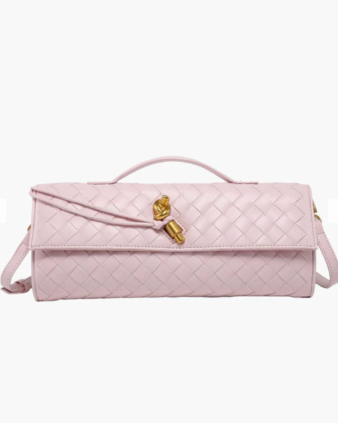 Compact Woven Handbag