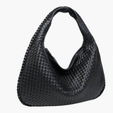 Oversized Woven Shoulder Bag