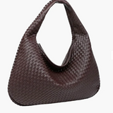 Oversized Woven Shoulder Bag
