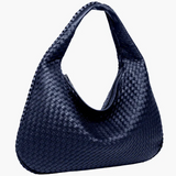 Oversized Woven Shoulder Bag