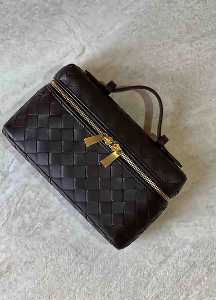 Structured Woven Box Bag
