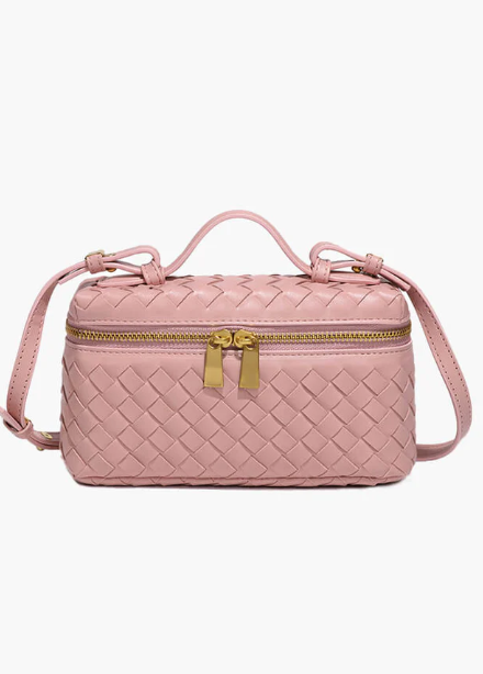 Structured Woven Box Bag