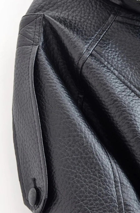 Relaxed Asymmetrical Zip-Up Jacket