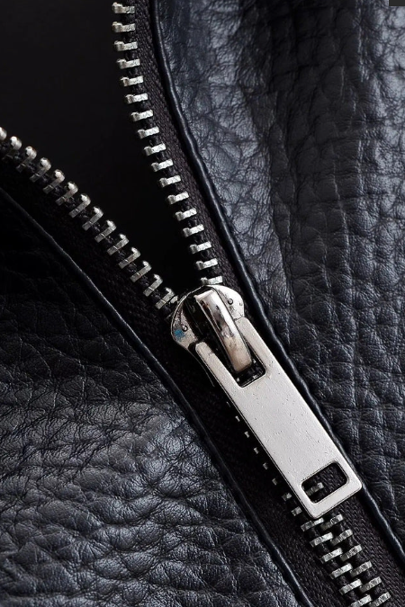 Relaxed Asymmetrical Zip-Up Jacket
