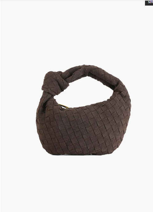 Textured Woven Mini Bag
