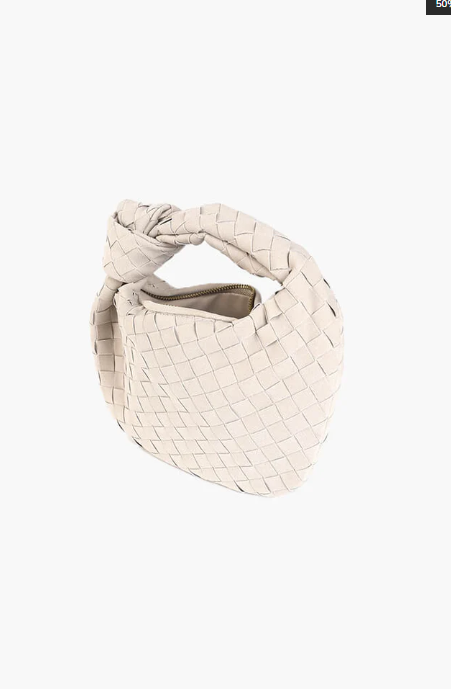 Textured Woven Mini Bag