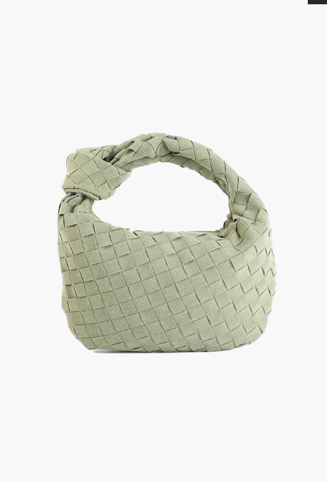 Textured Woven Mini Bag