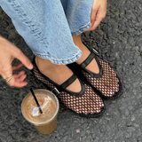 Adjustable Strap Ballet Flats