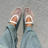 Adjustable Strap Ballet Flats
