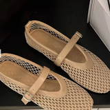 Adjustable Strap Ballet Flats