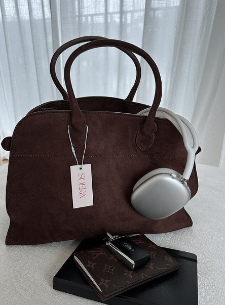 Large Textured Shopper Tote