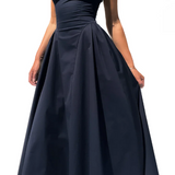 Women's Boat Neck Midi Dress