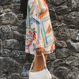 Women's Button-Front Shirt and Shorts Set