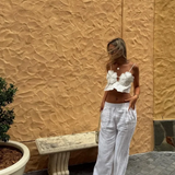 Women's Appliqué Crop Top