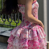 Women's Shirred Mini Dress