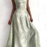 Women's Corset Maxi Dress