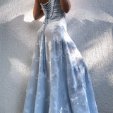 Women's Corset Maxi Dress